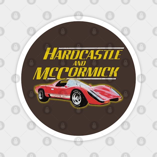 Hardcastle And McCormick Magnet by Tee Arcade